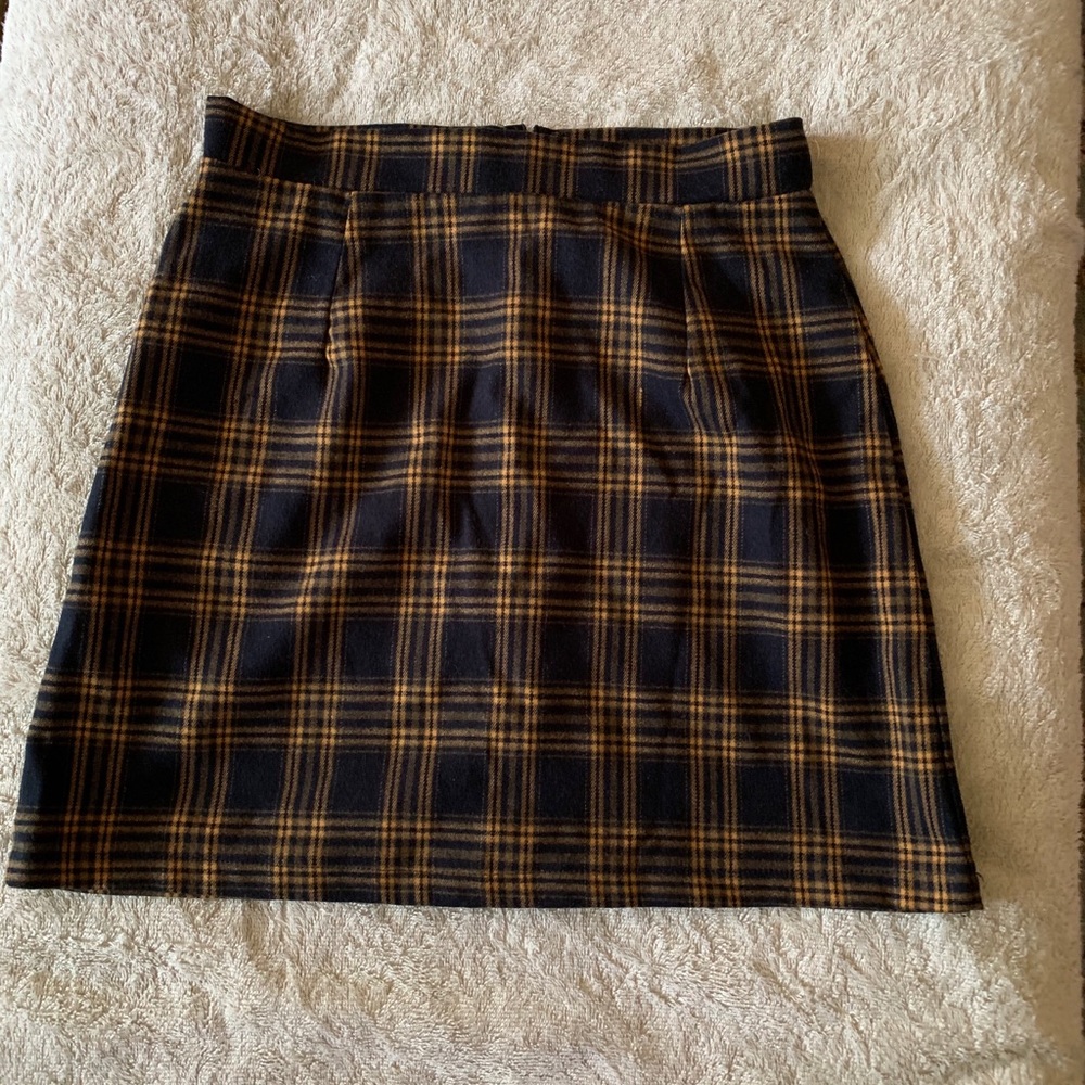 Plaid skirt
